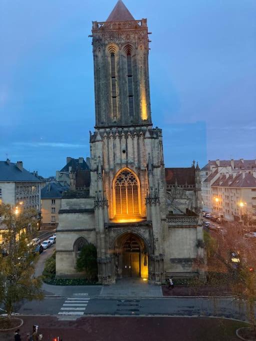 Appart 90M2 Lumineux, Centre, Vue Eglise Penchee ก็อง ภายนอก รูปภาพ